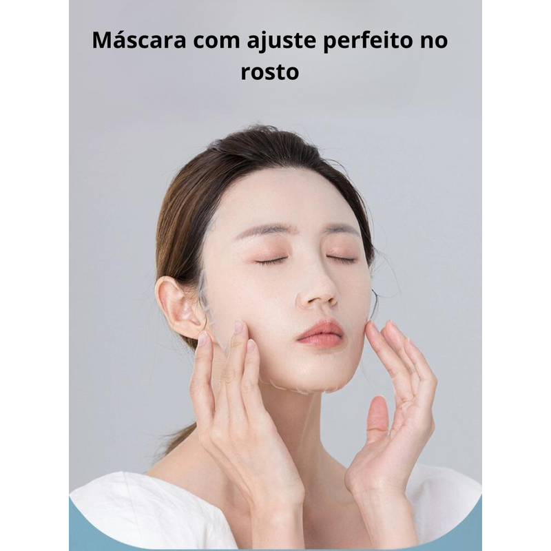 ACQUA MASK - Máscaras de Seda para  Hidratação - Comprimidas - 100 unidades